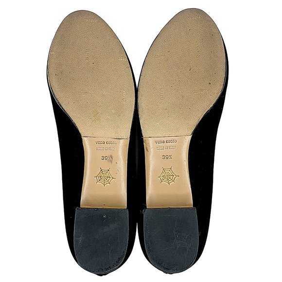Charlotte Olympia Velvet Kitty Slip-On Ballet Flat - Picture 6 of 16